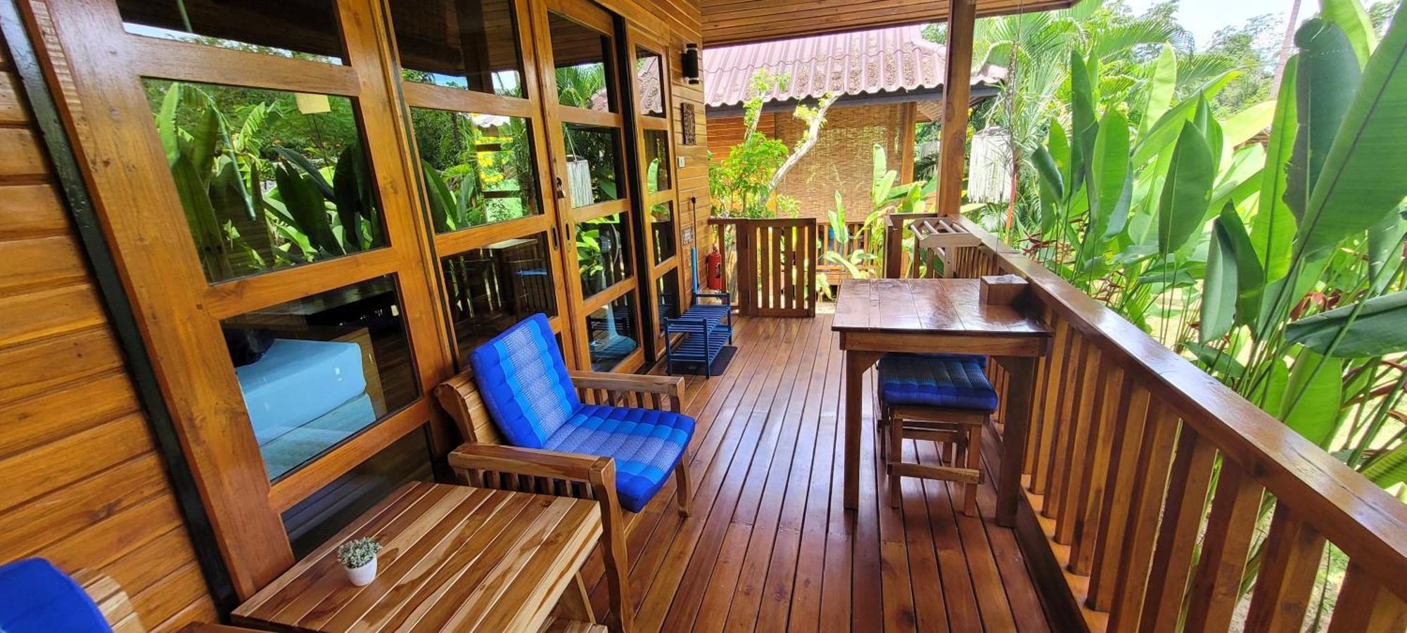 メナムビーチ Samui Blue Bird Bed & Breakfast 部屋 写真